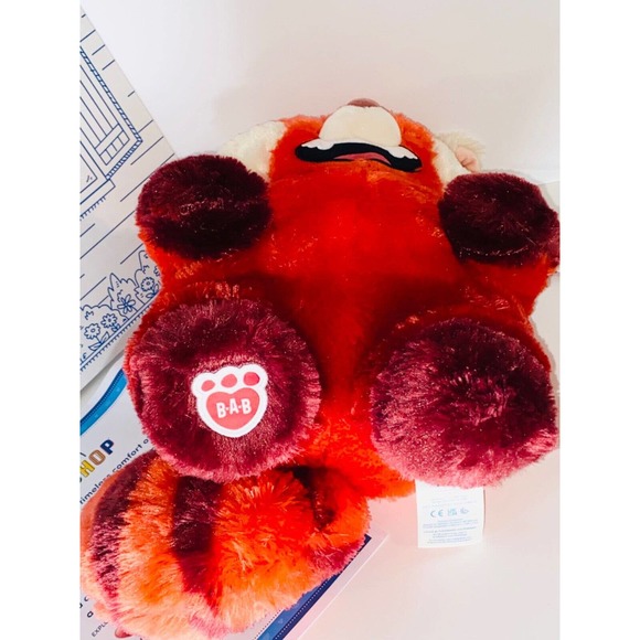 BUILD A BEAR TURNING RED Panda Mei Disney Pixar Plush Stuffed Animal NEW - Picture 7 of 10
